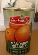 Mandarin oranges in light syrup