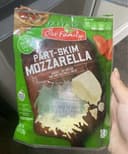 Natural mozzarella shredded low moisture part skim cheese