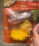 Finely cut sharp cheddar