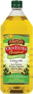 Canola Oil And First Cold Press Extra Virgin Olive Oil