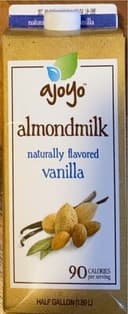 Almond Milk vanilla flavored