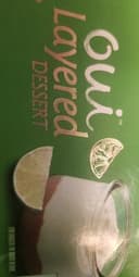 Key lime pie with Graham cracker crust