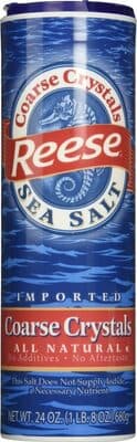 Coarse sea salt