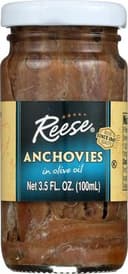 Anchovies in olive oil