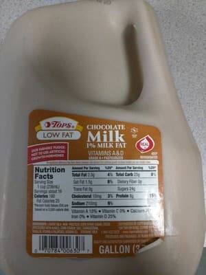 1% Lowfat Chocolate Milk
