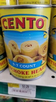 Cento, artichoke hearts