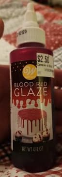 Blood Red Glaze