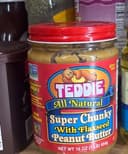 Teddie Super Chunky Peanut Butter with Flaxseed