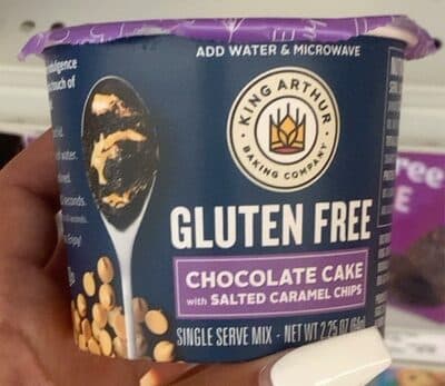 Gluten Free Chocolate Cake Mix with Salted Caramel Chips