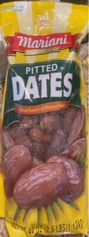 Pitted dates
