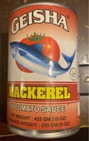 Mackerel in tomato sauce
