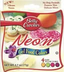 Food color neon gel
