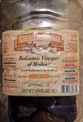 Balsamic Vinegar of Modena