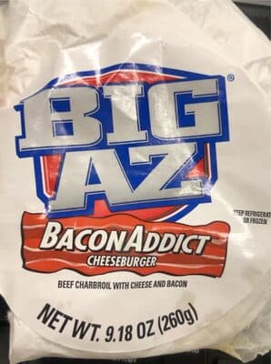 Baconaddict cheeseburger