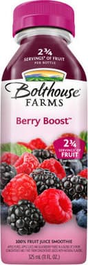 Fruit juice smoothie + boosts