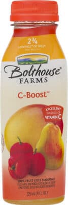 C boost 100% fruit juice smoothie