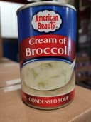 Cream of broccoli condensed soup