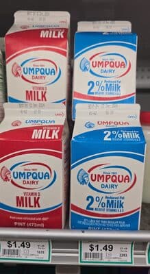 Homogenized Milk ump pint