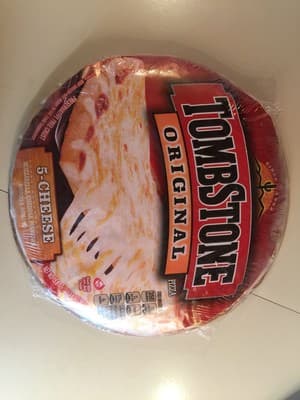 5 cheese mozzarella, cheddar, parmesan, asiago & romano original pizza