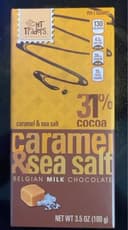 Caramel and Sea Salt Belgian Milk Chcolate