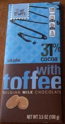 Belgian Milk Chocolate with Toffee