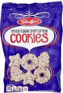 White fudge shortbread cookies for the holidays