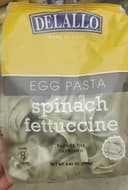 Egg pasta spinach for the