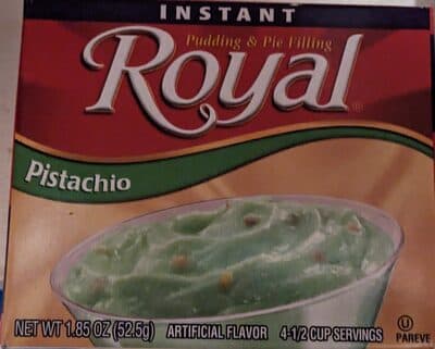 Instant Pistachio Pudding & Pie Filling