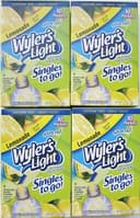 Light lemonade singles to go boxes