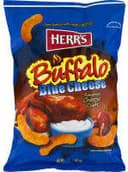 Buffalo blue flavored cheese curls