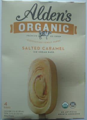 Salted Caramel Ice Cream Bars