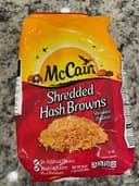 Hash browns shredded potatoes, hash browns