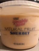 Natural fruit Sherbert orange