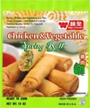 Chicken & vegetables spring rolls
