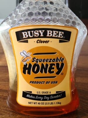 Busy Bee Clover Squeezable Honey