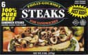 Steaks pure beef sandwich steaks