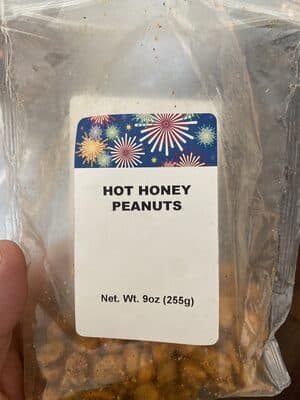 Hot Honey Peanuts