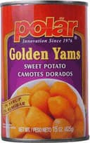 Mw polar golden yams sweet potato in syrup