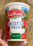 Ricotta cheese low fat