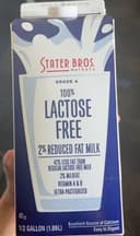 100% lactose free 2% reduced fat milk