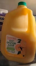 100% orange juice homestyle with pulp