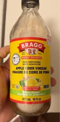 Organic Apple Cider Vinegar Enhanced - Citrus Ginger