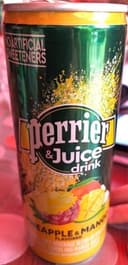 Sparkling juice beverage blend