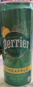Perrier pineapple