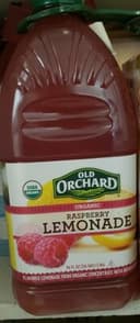 Organic raspberry lemonade