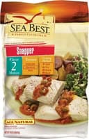All natural snapper fillets
