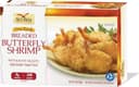 Butterfly breaded shrimp