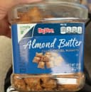 Almond butter filled pretzels
