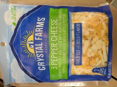 3 pepper natural cheese, 3 pepper