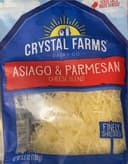 Asiago and Parmesan